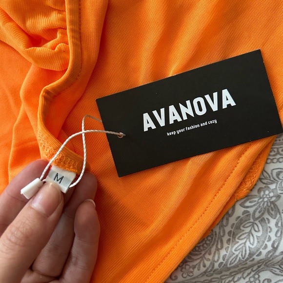 Orange Corset Top - Picture 7 of 7